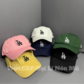 Nón kết mũ lưỡi trai thêu L..A form mềm đơn giản cá tính thời trang nam nữ