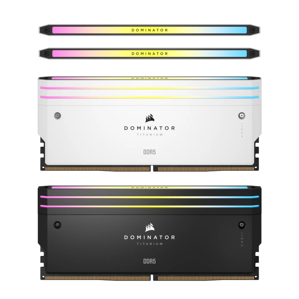 Ram PC Corsair DDR5 6000MT/s 64GB 2x32GB XMP 3.0 DOMINATOR TITANIUM CMP64GX5M2B6000C30W