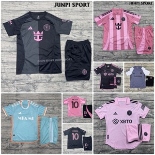 Áo Quần Bóng Đá CLB INTER MIAMI - MẪU MỚI - Chất Polyeste - VẢI GAI Thái -Chuẩn Thi Đấu Quốc Tế