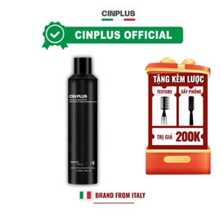 Gôm xịt tóc SICILY CINPLUS giữ nếp tạo kiểu nam nữ 300ml cao cấp Ý | Keo sịt tóc chính hãng