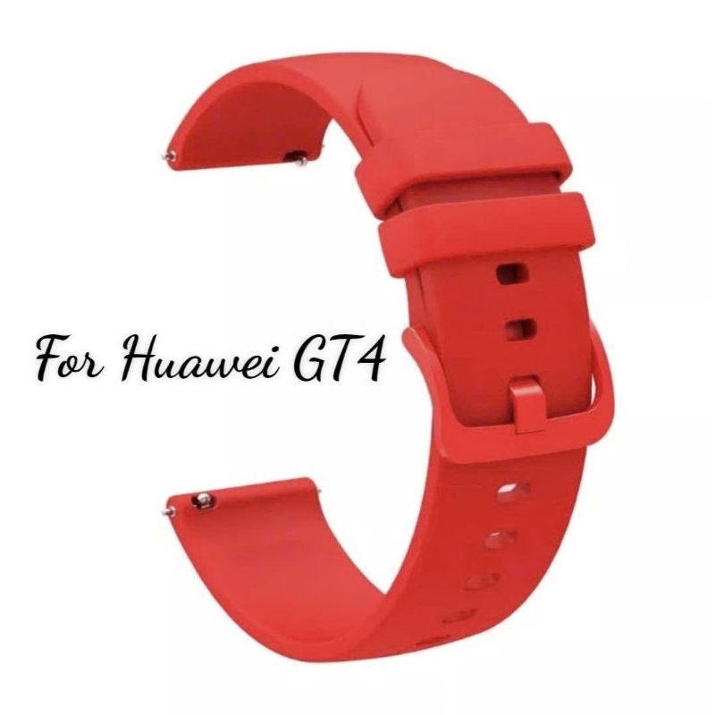 [ For GT4 ] Dây đeo silicon trơn mịn dành cho đồng hồ Huawei Watch GT4