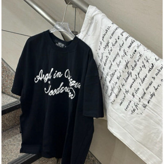  MOODSWINGS - Áo thun form rộng ANGEL DISGUISE OVS TEE 
