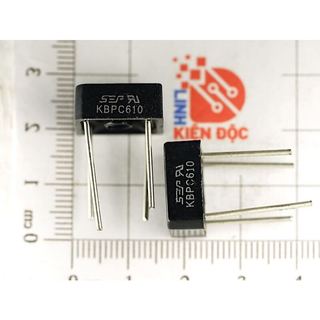 [Combo 10 chiếc] KBPC610 Diode cầu 6A/1000V