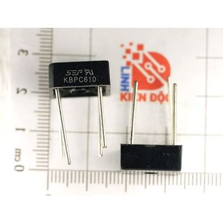 [Combo 10 chiếc] KBPC610 Diode cầu 6A/1000V