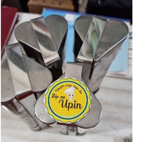 Khuôn giò lụa hình trái tim/khuôn làm giò chả