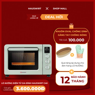 Lò nướng gia đình HAUSWIRT C40 (40lit) phiên bản 3.0 nội địa tiếng Trung chuẩn nhiệt