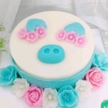 Khuôn silicone trái tim và mũi heo làm bánh rau câu, socola siêu cute đáng yêu / làm bánh sinh nhật/ rau câu