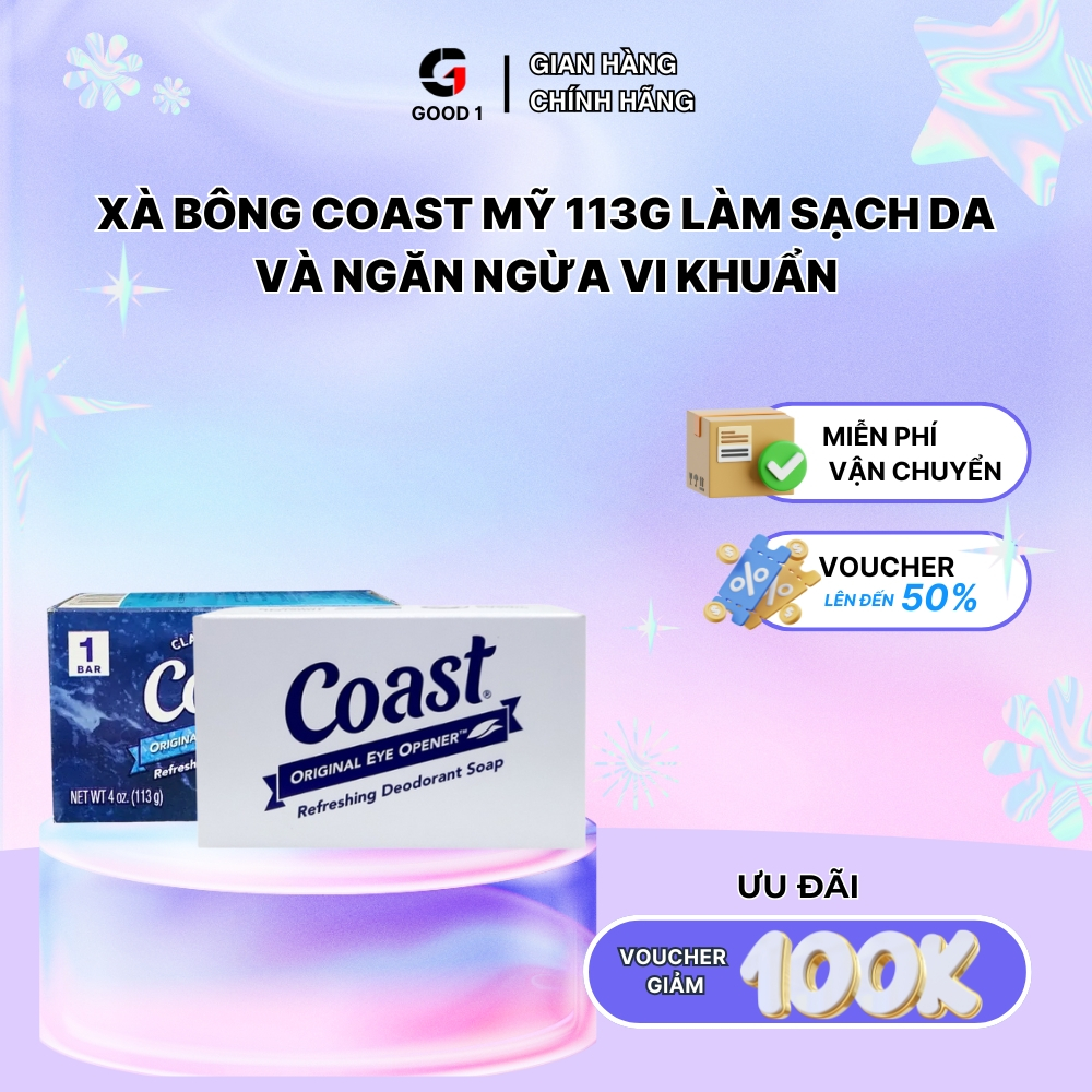Xà Bông Coast Mỹ 113g