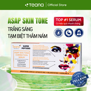 Serum Teana ASAP Super PeptidesTrắng Da Mờ Thâm Mụn, Đồi Mồi 10 Ống 20ml