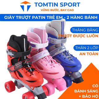  Giày trượt patin trẻ em 2 hàng bánh Banwei cho bé từ 3-14 tuổi - Trượt được ngay - Quà tặng sinh nhật - Tomtin Sport 