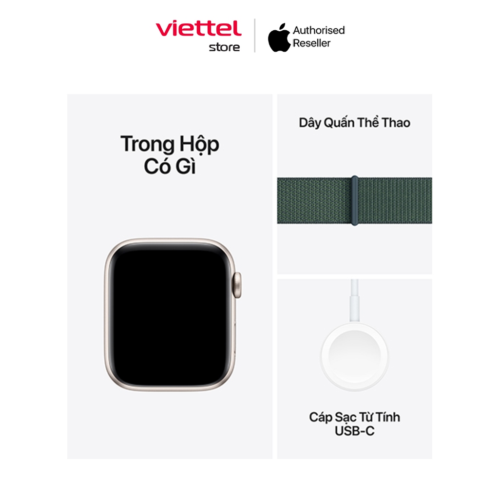 Apple Watch SE 2 GPS 44mm Sport Loop Chính hãng | BigBuy360 - bigbuy360.vn