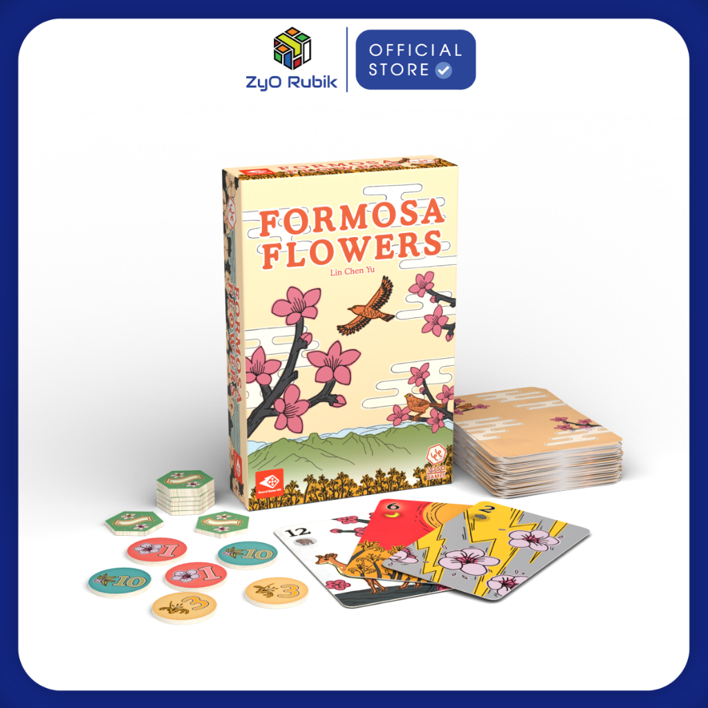 Trò Chơi Board Game Trí Tuệ Formosa Flowers | Khám Phá Bốn Mùa Hoa Của Nhật Bản | Trò Chơi Thẻ Bài |