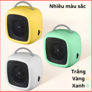 Quạt Sưởi Mini 600W Máy Sởi Gốm Hai Tốc Độ Làm Ấm Nhanh Nhông Ồn Để Bàn