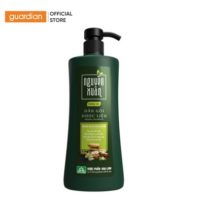 Dầu Gội Dược Liệu Nguyên Xuân Xanh Dành Cho Tóc Khô Xơ Và Hư Tổn 450Ml