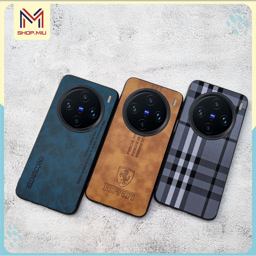 Ốp da ốp lưng ViVo X200 pro / X200 pro Mini chống sốc bảo vệ camera