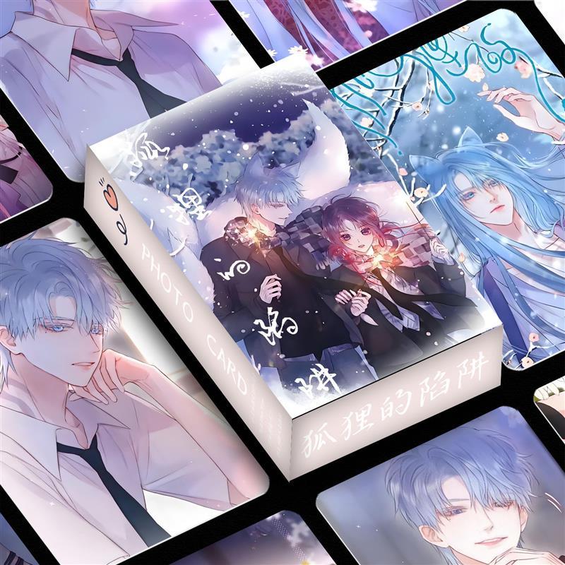 (m29) Hộp ảnh lomo card CẠM BẪY HỒ LY manhua ngẫu nhien 50 tấm