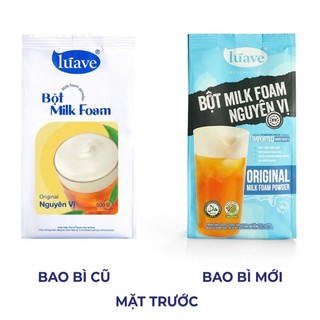 Bột Milk Foam Luave (Có đủ 3 vị) 500gr có bao bì mới
