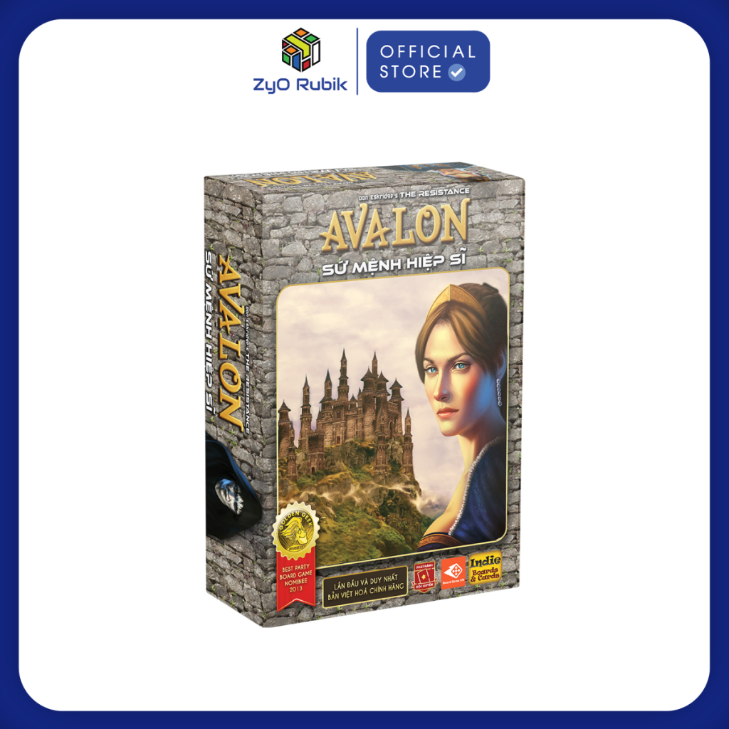 Trò Chơi Trí Tuệ Avalon - Board Game Ẩn Vai Kịch Tính Hấp Dẫn Dành Cho 5-10 Người Chơi Siêu Hay