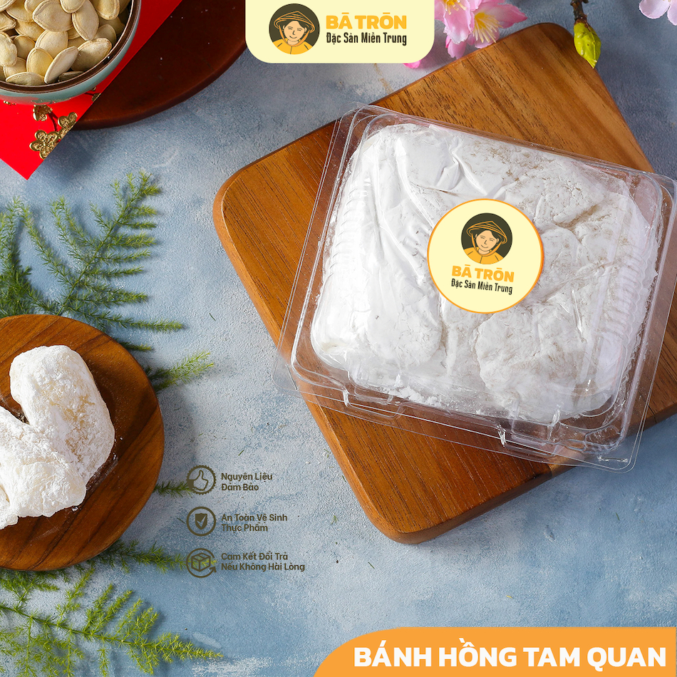 [Dẻo Thơm]_Bánh Hồng Tam Quan Bình Định_Hút Chân Không 500gr