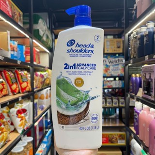 Dầu Gội Xả Head & Shoulders 2in1 Alove Vera Coconut Water & Vitamin E B3 1.18L Hàng Nhập Mỹ