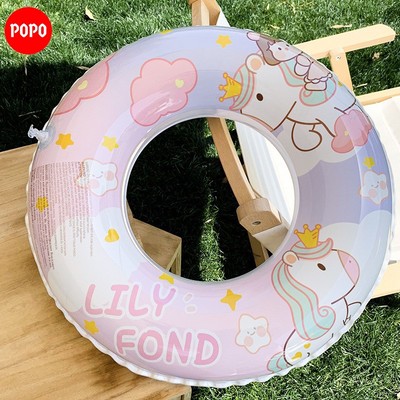 Phao bơi UNICORN hồng POPO LV8 size 60-120cm cho người lớn, trẻ em từ 7 tuổi