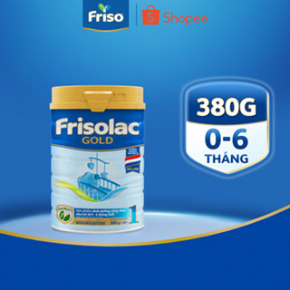 Sữa Bột Frisolac Gold 1 380G cho bé từ 0-6 tháng tuổi