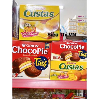 Bánh Chocopie/ Custas Orion Hộp 6/12Cái