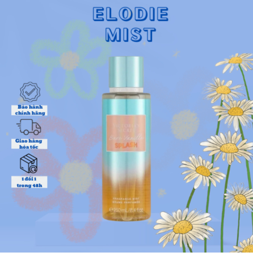 + 𝗲𝗹𝗼𝗱𝗶𝗲𝗺𝗶𝘀𝘁 + Xịt thơm toàn thân Victoria's Secret mùi Bare Vanilla Splash