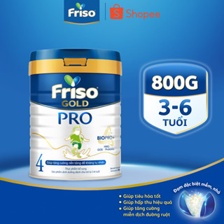 [Nhập khẩu Hà Lan] Sữa Bột Friso Gold Pro 4 800g (Cho Trẻ Từ 3-6 tuổi)