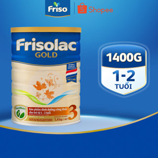 Sữa Bột Frisolac Gold 3 1400G cho bé từ 1-2 tuổi