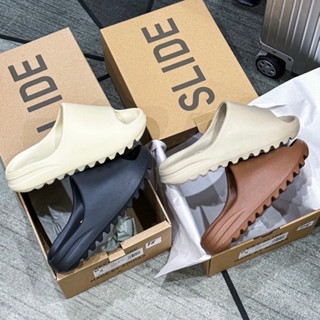 Dép Yeezy Slide Nam Nữ, Dép Yz Slide Dép Bánh Mì Cao Cấp Bản Nhám, Hàng Chuẩn Cao 5cm - Có Hỗ Trợ Đổi Size