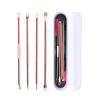 Bộ 4 Cây Nặn mụn 2 Đầu Nặn Mụn Đầu Đen Chuyên Dụng A1021