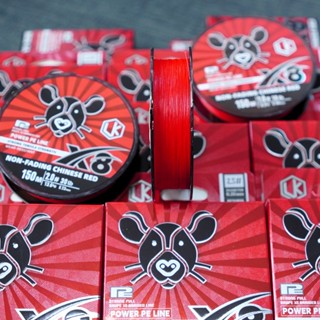 [LK HÒA] DÂY DÙ CHUYÊN CÂU LURE LK RED X8, DÂY CÂU CHUYÊN LURE LK RED 150M, DÂY LK RED KHÔNG PHAI MÀU