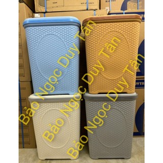 Sọt đan có nắp nhựa Duy Tân (Giao Siêu Tốc)