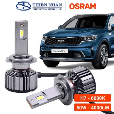 Bóng đèn Led Osram H7 XLZ 3.0 xe Vinfast, Honda, Hyundai và các dòng xe ô tô khác,.. siêu sáng trắng I5210CW 50W 4000LM