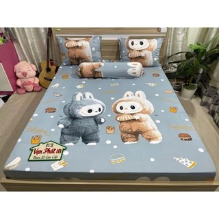 (Giá Siêu  Rẻ) Drap Lẻ Vải Thun Lạnh Hàn Quốc Cao Cấp Mẫu Mới ( Không Áo Gối)