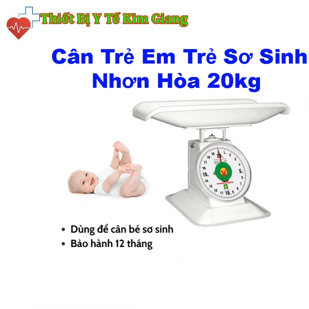 Cân Trẻ Em Cân Sơ Sinh Nhơn Hòa 20kg