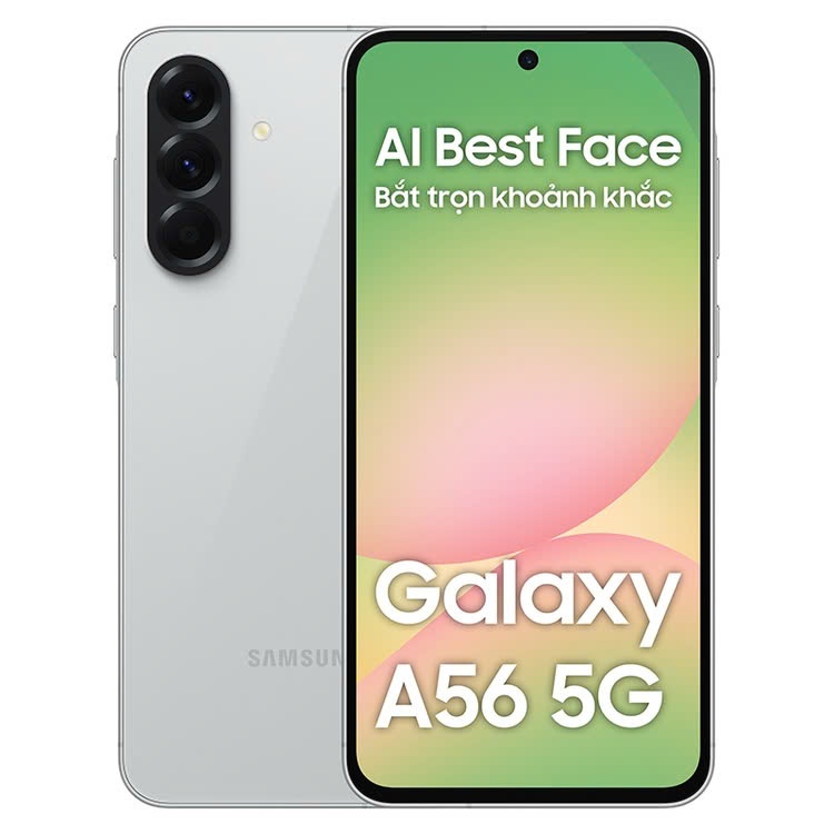 (KOL) Điện thoại Samsung Galaxy A56 5G 8GB | 128GB, Màn hình 6.7" - Chip Exynos 1580 - 50MP - 5000mAh, Bảo hành 2 năm | BigBuy360 - bigbuy360.vn