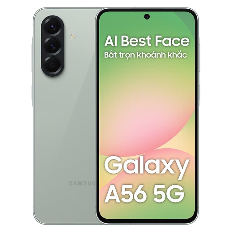 (KOL) Điện thoại Samsung Galaxy A56 5G 8GB | 128GB, Màn hình 6.7" - Chip Exynos 1580 - 50MP - 5000mAh, Bảo hành 2 năm | BigBuy360 - bigbuy360.vn