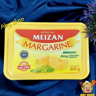 Bơ lạt thực vật Meizan hộp 800gr  ⚡GIÁ TỐT ⚡bơ lạt hiệu Meizan làm bánh thơm ngon, làm bắp hấp dẫn