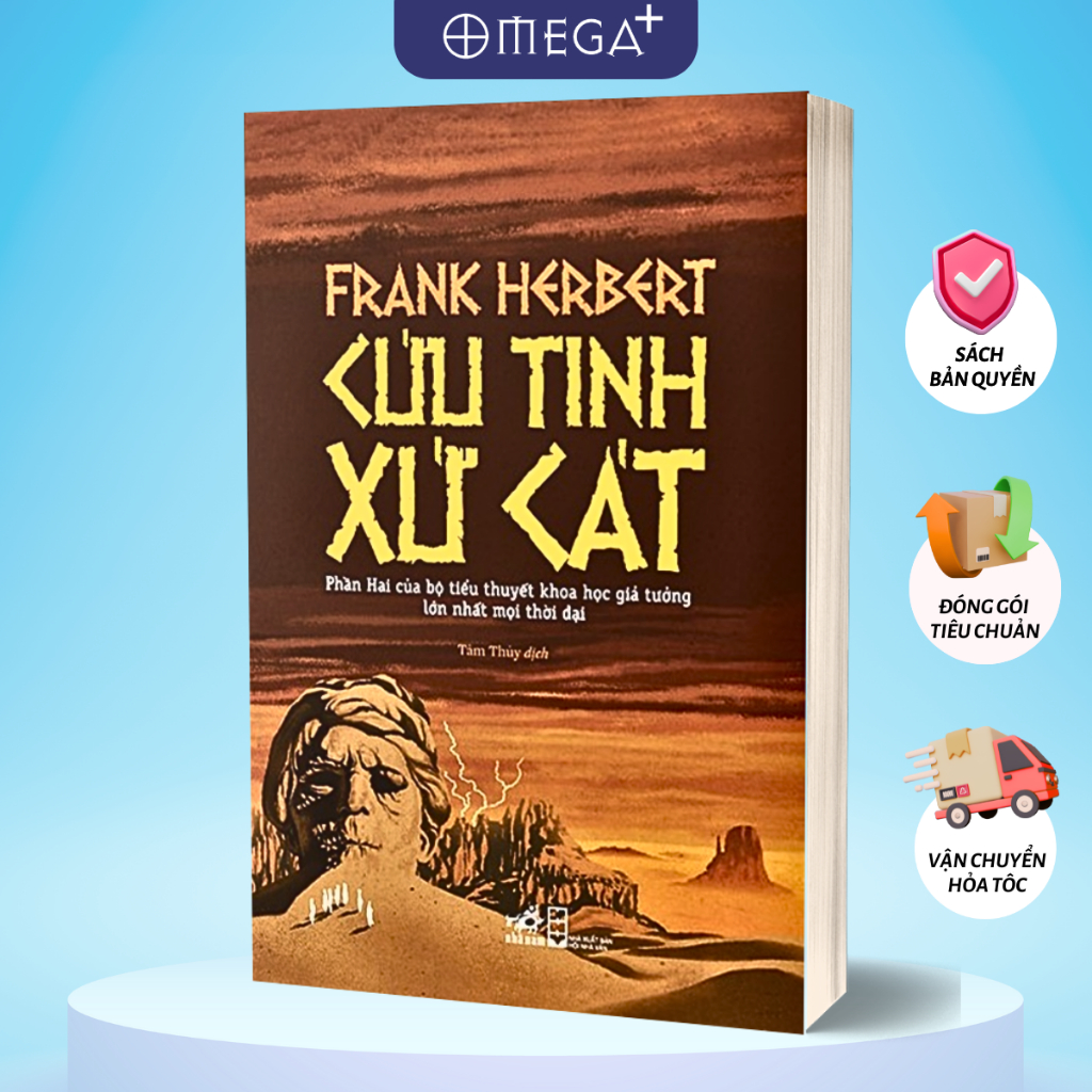 Sách Cứu tinh Xứ Cát (Dune Messiah) (Phần 2 series Xứ Cát - Dune) (Nhã Nam)