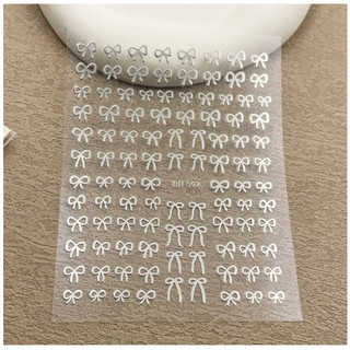 sticker nail nơ trang trí móng mã mới a