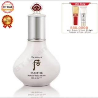 Kem nền trắng da chống nắng 2 trong 1 whitening sun BB whoo