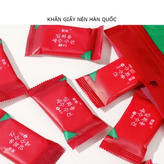 G COMBO 10 khăn giấy nén hình GARIN
