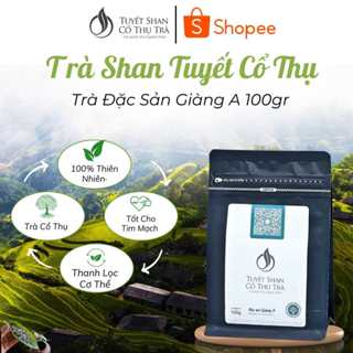 Trà Shan Tuyết Cổ Thụ - Trà Xanh 1 tôm 3 lá trên búp cao nhất - Giàng A Đặc Sản Suối Giàng