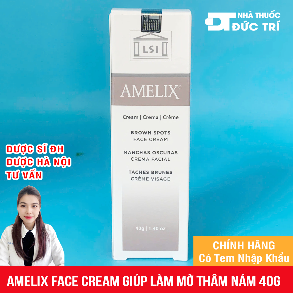 Kem LSI Amelix Face Cream 40g Giúp Mờ thâm Nám Chính hãng công ty.