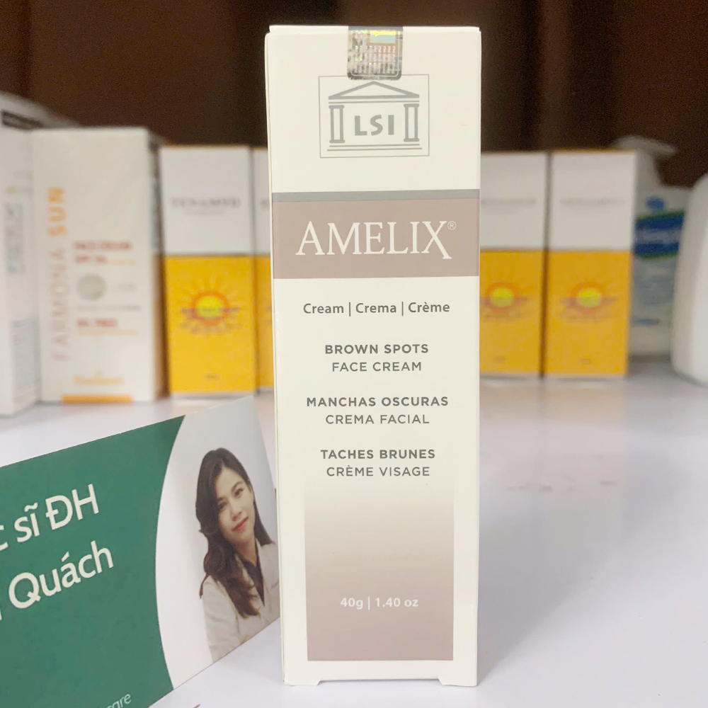 Kem Dưỡng LSI Amelix Face Cream - Mờ Thâm Nám 40g [Chính hãng]