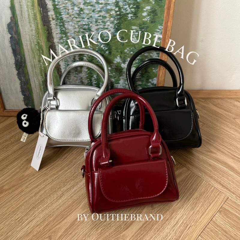 [ Tặng Kèm Charm ] Mariko まりこ Cube Bag - Túi Đeo Chéo Mini MARIKO ( Ouithebrand )