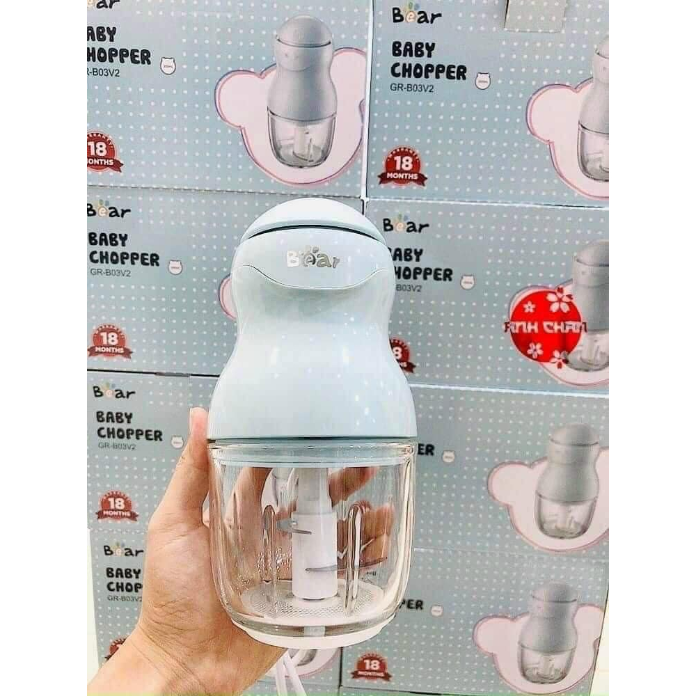MÁY XAY ĂN DẶM BEAR 8 LƯỠI GR-B03V8 0,3L