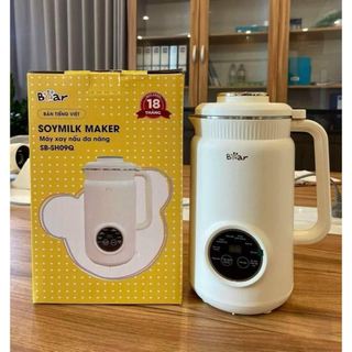 Máy làm sữa hạt Bear 1L tiếng Việt SB-SH09Q - Máy nấu sữa hạt Bear - BH 18 tháng